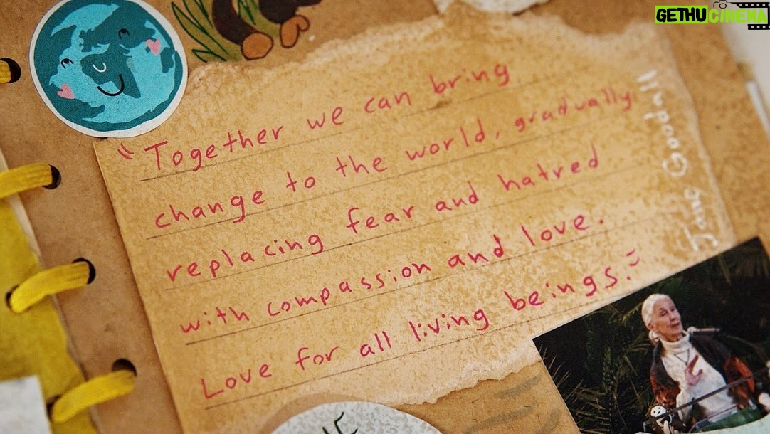 Jane Goodall Instagram - Jane Garcia’s inspiration: Dr. Jane Goodall.