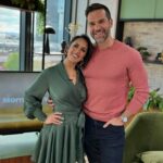 Janette Manrara Instagram - Always a lovely day starting it w/ you all on @bbcmorninglive alongside @gethincjones and the #MorningLive Family. Thanks for having me! Have a lovely weekend everyone! ☀️ Also, loved @katyajones testing out the green sofa with me! Haha!