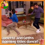 Janette Manrara Instagram - Did you know that Janette and Geth have a dance routine during the Morning Live opening titles? 💃 🕺