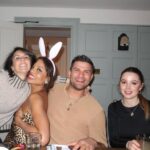 Janette Manrara Instagram - Always the hostess w/ the mostess! We need to be better at taking pictures together! 🤣 Love you @emmathynn 🐰🐣