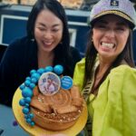 Janette Manrara Instagram – What a birthday surprise for @katyajones we had! It was honestly incredible! She had no idea and everything went to plan and there was so much love in our group! We stayed onboard the “Lulubelle” boat which was perfect w/ the weather we had! Then had some exquisite food prepared and served for us by my friend Alex and his fiancé Alice at @norfolksedge! Such a brilliant idea for hosting dinner party’s, or in our case a feast of canapés for a birthday lunch! And the cake of dreams, Katya’s personal favourite, Biscoff Cheesecake from our dear friend @eric_lanlard! We ended the day at the gorgeous rooftop bar in @thenedlondon; personally one of my favourite rooftop bars in London! Thanks @justjackjeff for looking after us! Also, that Captain’s Hat…. Stoned by hand by @nadiyabychkova mother! Incredible! 

The day could not have gone better, and Katya could not have been happier! It was an amazing day, celebrating an amazing girl 🤍

#birthday #surprise #boatparty #norfolkcatering #gifted
