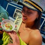 Janette Manrara Instagram – What a birthday surprise for @katyajones we had! It was honestly incredible! She had no idea and everything went to plan and there was so much love in our group! We stayed onboard the “Lulubelle” boat which was perfect w/ the weather we had! Then had some exquisite food prepared and served for us by my friend Alex and his fiancé Alice at @norfolksedge! Such a brilliant idea for hosting dinner party’s, or in our case a feast of canapés for a birthday lunch! And the cake of dreams, Katya’s personal favourite, Biscoff Cheesecake from our dear friend @eric_lanlard! We ended the day at the gorgeous rooftop bar in @thenedlondon; personally one of my favourite rooftop bars in London! Thanks @justjackjeff for looking after us! Also, that Captain’s Hat…. Stoned by hand by @nadiyabychkova mother! Incredible! 

The day could not have gone better, and Katya could not have been happier! It was an amazing day, celebrating an amazing girl 🤍

#birthday #surprise #boatparty #norfolkcatering #gifted