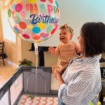 Janette Manrara Instagram - Happy Birthday mom! What a treat to spend it together this year and w/ Lyra by your side 🎈