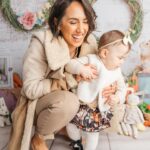 Janette Manrara Instagram - What a beautiful first Easter together we had 🐰🐣 Thanks again @mumandme_app & @chaptertwophotography for the beautiful photos!