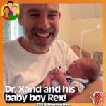 Janette Manrara Instagram - 👶 Making his Morning Live on-screen debut, baby Rex with Daddy Dr. Xand! ❤️