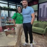 Janette Manrara Instagram - Had a fantastic 2 days waking up with all of you on @bbcmorninglive! Thanks to @gethincjones & @ravwilding for being incredible partners, always beautiful to see @bbcstrictly family w/ @laurenmayoakley doing #StrictlyFitness, loving how involved our family of experts are on the WhatsApp Group Chats where you get to #AskOurExperts any question, and meeting the lovely Peter Levy and having a little dance together was absolutely delightful! A beautiful 2 mornings w/ some very lovely people. Thank you for having me as always ☀️