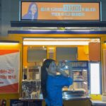 Jang Gyu-ri Instagram – 팬분들의 사랑 가득 담긴 짱뀰분식🍊 맛있게 잘 먹었습니다 고마워요 오늘도 무사히 촬영 완료🫡