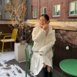 Jang Gyu-ri Instagram - #광고 겨울이다 겨울❄️ #디스커버리 #디스커버리크롭패딩 #디스커버리여성패딩 #디스커버리올리브숏패딩
