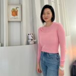 Jang Yoon-ju Instagram - 오늘 춥다 ㅋ 그래도 마음은 🌸🩷