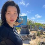 Jang Yoon-ju Instagram - 떠날 수 있을 때 떠날 수 있는 자유란. 주말동안 짧고 강렬했던 사이판. 🌴🩵✨