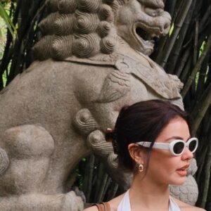 Janine Gutierrez Instagram - day off🪻
#maisonmargielaxgentlemonster