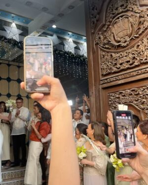 Janine Gutierrez Instagram - have been looking forward to this day for forever!!! ilysm @maiqweeks and @iamrobidomingo - my best best best wishes for you both 💕 ily maiqs!!!! sooo happy for you, you deserve the world 💕