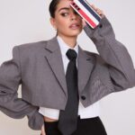 Janine Gutierrez Instagram - When style meets tech, count me in! I adore Thom Browne and his designs, that’s why I’m beyond excited to experience the new Samsung x Thome Browne collab. These pieces are the height of luxury design and powerful innovation all rolled into the sleekness of the Galaxy Z Fold5 and the chicness of the Galaxy Watch6. #JoinTheFlipSide and get yours this September 12, 10 am on Samsung.com or @univers.ph Greenbelt! #GalaxyZFold5ThomBrowne #GalaxyZFold5ThomBrowneEdition