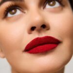 Janine Gutierrez Instagram – for the beauty community 🍒 editorial glam ~ red with a twist by @antheabueno for @fullspectrummasterclass. congratulations thea, so proud of you!! honored to be your muse! you did it!!!!!!!