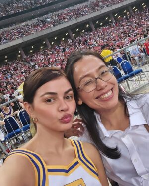 Janine Gutierrez Instagram - voted most likely to run away with you 🫶🏻 #ErasTourSingapore