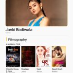 Janki Bodiwala Instagram - With Shaitaan currently running in theatres, say ch-hello to @jankibodiwala's filmography and keep your watchlist updated with our "Known For", and many more🍿💛 🎬: Shaitaan | In Theatres Vash Naadi Dosh Chhello Divas: A New Beginning