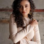 Janki Bodiwala Instagram - Freckles on fleek🤍 . Stylist @styleitwithniki Photographer @super_devang Mua:- @poojachabadia & @makeupandhairby_prarthana Outfit- @loveseer.in Jewellery- @edges_jewellery @kenayosha Curated by - @avanisoni18