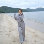 Janna Nick Instagram - Good Morning handsome & pretty people🤍 Jangan lupa tengok MV #RASACINTA link in bio outfit @sandroparis #sandroparis #SandroParis #SandroSpringSummer2024 #SpringSummer2024 #SS24