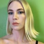 January Jones Instagram - I’m at work today but wishing I was having some 🍻 and bbq celebrating Memorial Day 🇺🇸and so many who’ve sacrificed so much