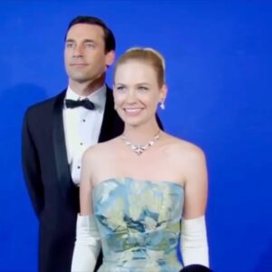 January Jones Instagram - Just another example of Jon Hamm phoning it in.