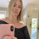 January Jones Instagram – Last day of summer