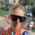 January Jones Instagram - Ciao Venice! 😘 @dolcegabbana