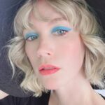 January Jones Instagram - Gimme a free day in my yard and I will make the most of it and also give myself a smidge of quarantine ptsd.