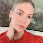 January Jones Instagram – Waiting for the zoom link password..