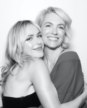 January Jones Instagram - Merry Holidays from the mayor of Hollywood and me 🎅🏼🎄❤️