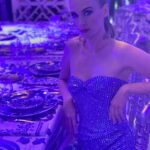 January Jones Instagram - Mood: blue 🦋