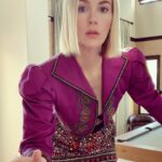 January Jones Instagram - Pressing record on the dumb video I posted to stories
