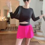 January Jones Instagram – Tennis Barbie?