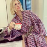 January Jones Instagram - This is what we refer to as formal Holiday wear in my house.
