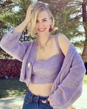January Jones Instagram - I think it may be time my crazy quarantined mood returns.. thoughts?? I sorta miss seeing texts from family and comments asking if I’ve lost it.