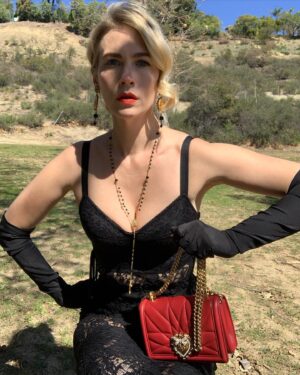 January Jones Instagram - Watches the @dolcegabbana #DGNextChapter FW21 show once.. #90sSuperModel 💃🏼