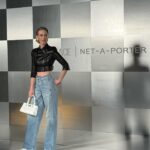 January Jones Instagram - Night out with @versace hosted by @netaporter *Not pictured was me almost not leaving my house because a random midwest summer thunderstorm hit LA for an hour 🤪 mtng @jonbatiste was the highlight of our night.