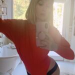 January Jones Instagram - why I was put in time out.. 🙄