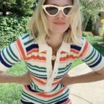 January Jones Instagram – Dedicated to a friend of mine who thinks women shouldn’t wear rompers. 😁