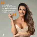 Jaque Khury Instagram - Vocês já sabem o quanto eu me senti realizada com a minha cirurgia né? Escolher a @silimed.official me trouxe segurança, pois sei que é a melhor marca em aderência e estabilidade. Nunca estive tão satisfeita! Gratidão! 🧡✨ Quem aí também anda sonhando com os gêmeos? 😍