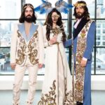 Jared Leto Instagram - Happy Met Gala 🖤 Which was your favorite? Maybe it’ll make an appearance on tour 🐱 @gucci @alessandro_michele @karllagerfeld @scpsunlimited @kimkardashian @kendalljenner @kyliejenner @dakotajohnson @katyperry @jimmyfallon @honeymoon @donatella_versace