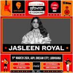 Jasleen Royal Instagram - Doing a concert in my hometown for the first time in all these years ❤️ this is one is extremely special! Let's go back to the start ❤️