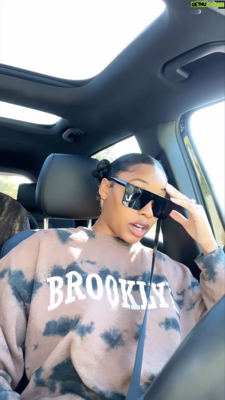 Jasmine Luv - 48.8K Likes - Acting like my husband while driving 😂😂😂😂😂 and this is just the half of it 😂😂😂 who you know that drives crazy? 🚗💨💨💨 @tallguycarreviews_