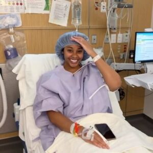 Jasmine Luv Instagram - I just want to be vessel and bring more awareness to something that I didn’t even know about before this experience. Fibroids affect 80% of women most of which are African American women. I’ve always been very private but I hope this helps another woman to at least ask about fibroids and do research. God is sooo good and I thank him for allowing me to share this journey with y’all! You can find the full story on both of my YouTube channels - Jasmine Luv and Luv N Slim ❤️ #fibroids #fibroidawareness #myomectomy