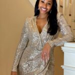 Jasmine Luv Instagram - #ad Loving these glam looks for my next vacation! Whether it’s a romantic getaway with my hubby or a weekend trip with my girls, @tjmaxx has me covered! I found an amazing selection of chic and stylish dresses on tjmaxx.com, which was super easy to shop, and offers new, trendy pieces you wouldn’t find in-store. I love getting dressed up in something more glam, like this sheer, off-the-shoulder black dress, for a night out on vacation for that special-occasion feel. Click the link in my bio to shop similar pieces on tjmaxx.com #MyTJMaxx