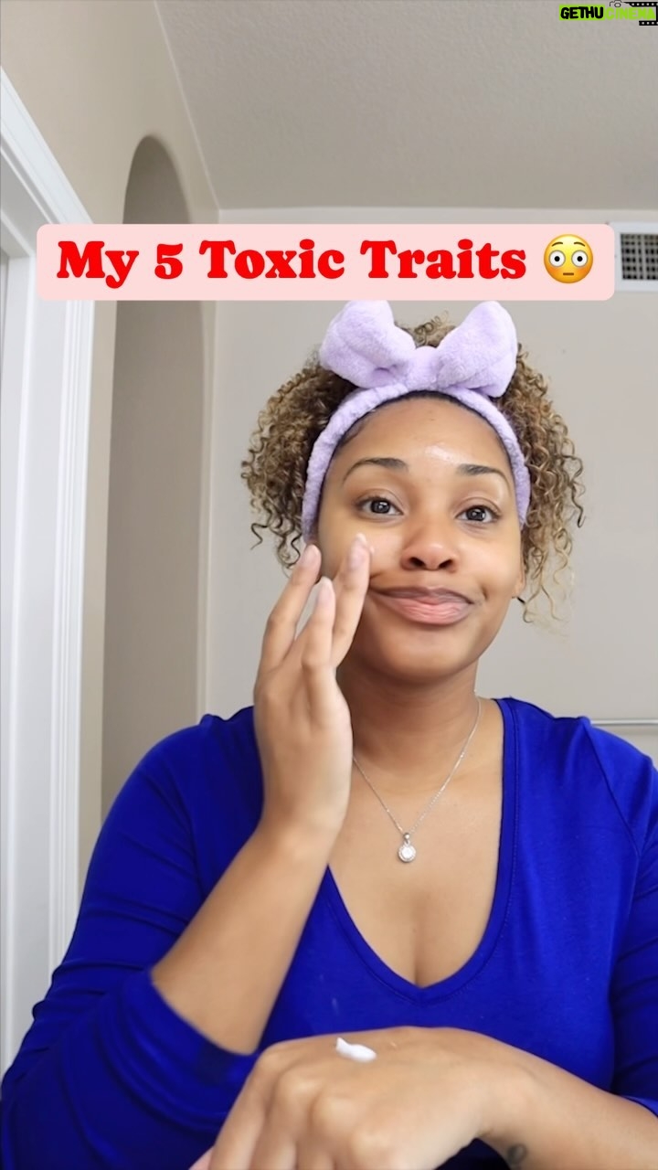 Jasmine Luv Instagram - I know I can’t be the only one with these traits 😂🥴 What are yours? #toxictraits #grwm