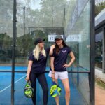 Javiera Acevedo Instagram - Campeonato categoría super sayayin de paddle organizado por @revista_velvet con mi súper partner @payozapayo que la amo. Obvio que ganamos medalla de oro y muchos premios en @youtopia.company de vitacura gracias totales! Nuestros súper jockeys son @aztienda.cl , personaliza el tuyo!