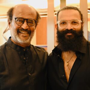 Jayasurya Instagram - I have been waiting for this moment for as long as I can remember. Today I met an icon, a super star, but above all, I met one of the most beautiful human beings I  have ever seen 
Thank you my dear brother  @rishabshettyofficial for making this dream a reality. 
Gratitude  to almighty...🙏 🕉️🙏

@soundaryaarajinikant 

@hari_thirumala 📷
@sarithajayasurya_designstudio