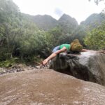 Jaz Sinclair Instagram – Give me one good reason why I should ever get off this rock by this stream