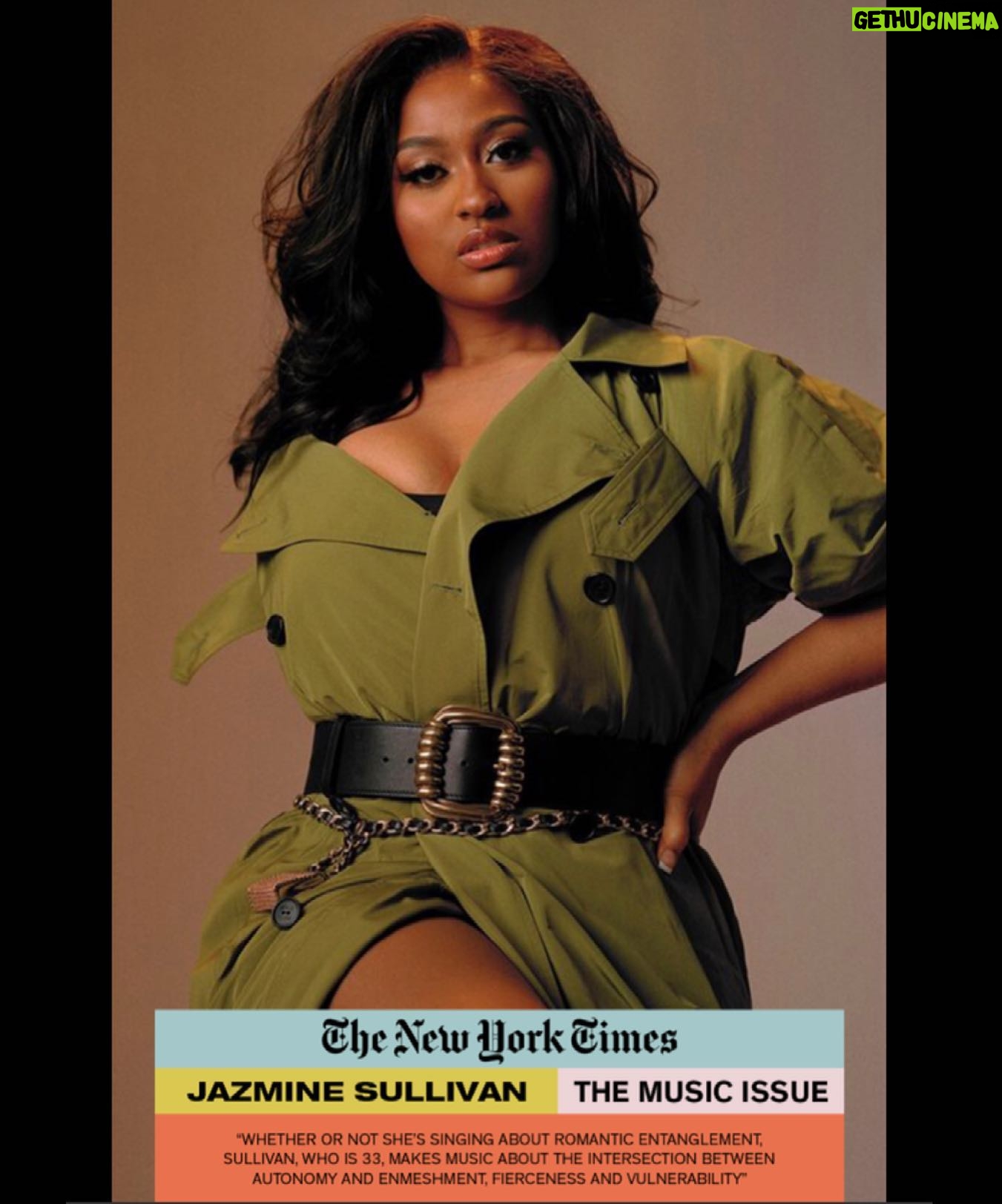 Jazmine Sullivan - 84.3K Likes - @nytmag Music Issue