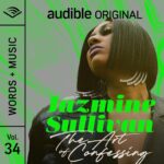 Jazmine Sullivan Instagram - Audible’s Words Music had me digging deep. Thank you for giving me a platform to share a big part of my story. 💚 Listen to ‘The Art of Confessing’ at the link in bio.